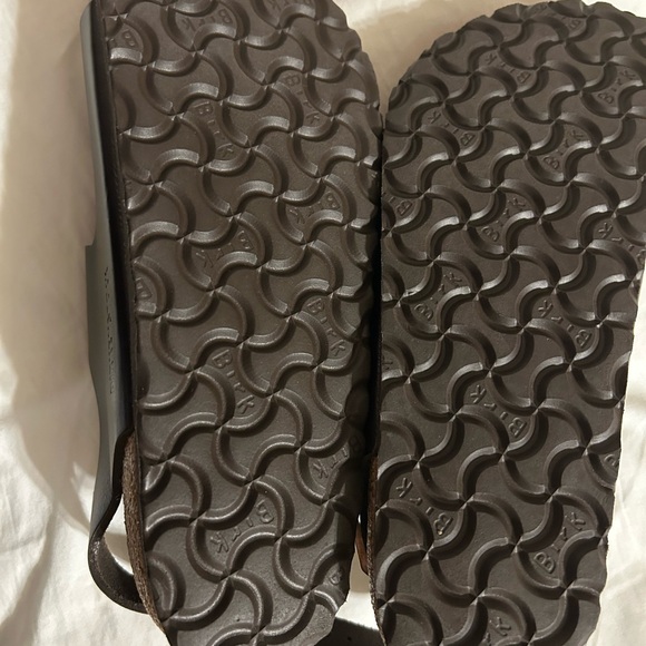 Birkenstock Dark Brown Leather Sandals - Picture 4 of 4
